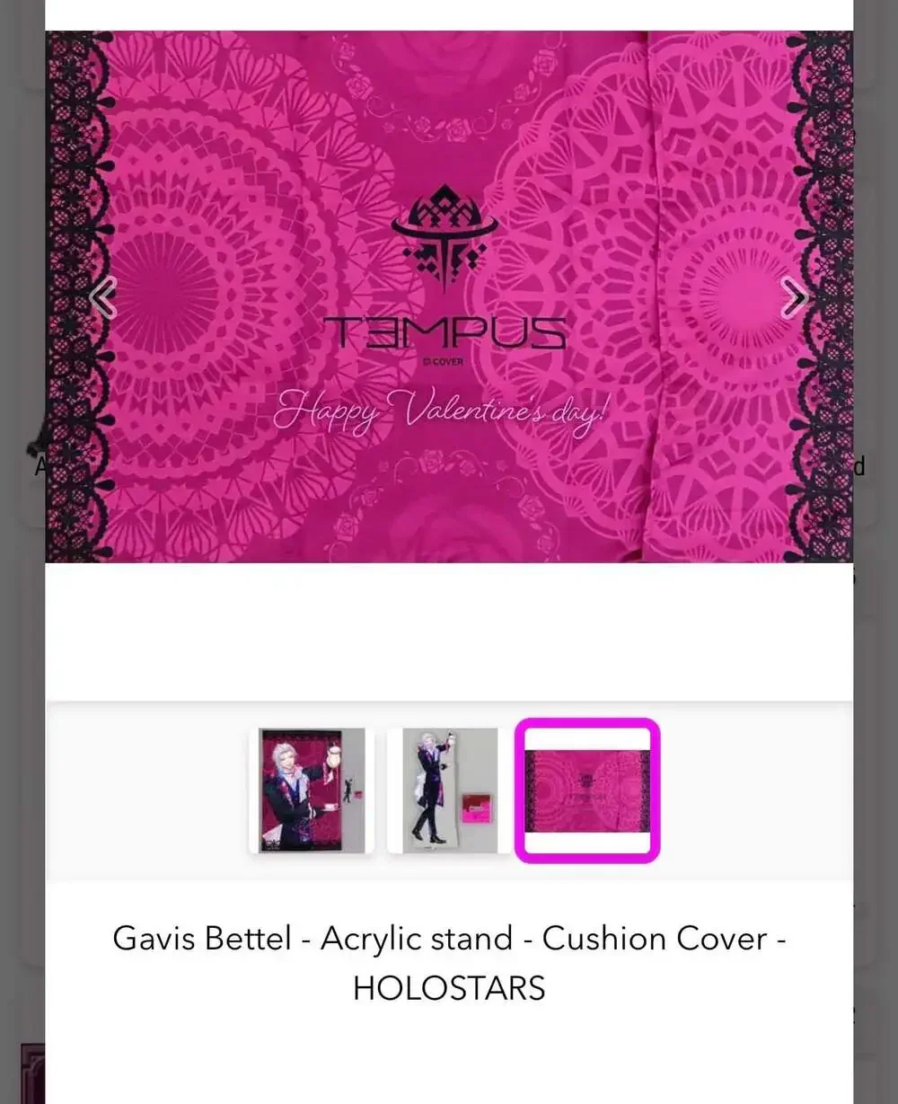 Gavis Bettel Merch from Japan